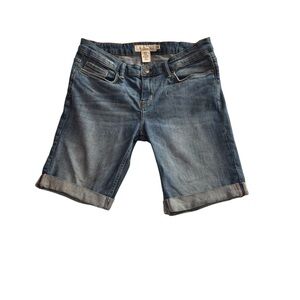HM L.O.G.G label of Grades Goods women Jean Bermuda shorts Sz 30 outdoors summer